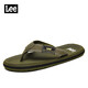 Lee人字拖男2025夏季新款涼拖鞋男士防滑夾趾戶(hù)外穿高端百搭沙灘鞋子 橄欖綠 41