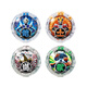 萬代（BANDAI）羅布奧特曼變身器水晶DX澤塔升華器勛章收納盒回旋閃光兒童玩具 羅布水晶第三套裝
