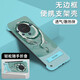 炫彩畫(huà) 適用華為mate60手機殼無(wú)邊框支架男女款Mate60Pro+半包磨砂國潮中國龍創(chuàng  )意簡(jiǎn)約超薄防摔散熱硬殼 【淡青色】帶豎立支架 華為mate60