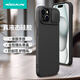 耐爾金 蘋(píng)果iPhone15Plus手機殼 液態(tài)硅膠磁吸全包防摔超薄保護套滑蓋護鏡簡(jiǎn)約創(chuàng  )意軟殼 潤鏡 黑色【普通版】