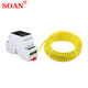 索安（SOAN）涂鴉wifi非定位漏水探測報警器漏水檢測線(xiàn)繩非定位水浸485控制器 5米漏水繩【含非定位控制器+電源