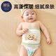 蒂樂寶寶護(hù)肚圍春夏四季新生嬰兒純棉肚兜腹圍兒童護(hù)肚子防著涼護(hù)臍帶 熊貓樂園（單層）【A類純棉】 18/19(cm【適合8~24個月寶寶】)