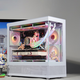 碩一魔鏡V930 臺式機電腦atx主機箱白色側透海景房matx中塔式機箱殼游戲電競360水冷風(fēng)道散熱游戲機箱 V920 白【支持M-ATX】
