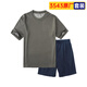 際華三五三五際華3543夏季套裝22短袖體能服速干運(yùn)動(dòng)新式T恤男短褲 【原廠正品】套裝（灰綠色上衣+ 180-185/104-108（200斤以內(nèi)）