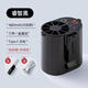 共田新品F118掛脖掛腰小風(fēng)扇USB充電可拆卸電池便攜式 黑色