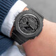 卡西歐（CASIO）G-SHOCK 防水電子表顯示屏指針雙顯男女手表 GA-2100-1A1/1A1PR