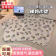 姨媽墊床上生理期床墊防水透氣可洗女生經(jīng)期嬰兒隔尿墊月經(jīng)成人墊 郁金花-加厚5層防漏 100*70CM
