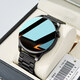 X2026新款watch gt3智能手表男測血壓心率血氧監測接打電話(huà)運動(dòng)聽(tīng)歌計步運動(dòng)情侶禮物電子手表 i29經(jīng)典鋼帶黑【 藍牙通話(huà) 自定義壁紙】