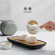 三旬轉(zhuǎn)轉(zhuǎn)泡旋轉(zhuǎn)自動(dòng)泡茶壺功夫茶具套裝家用簡(jiǎn)約旅行陶瓷懶人泡茶神器 轉(zhuǎn)轉(zhuǎn)泡小套組_禪風(fēng)白