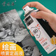 蒙瑪特藝蔻系列 定畫(huà)液素描水粉丙烯顏料噴霧180ml輕重膠畫(huà)畫(huà)定型色粉固色劑彩鉛作品固畫(huà)液噴霧ATOD-PT1801 速寫(xiě) 馬克筆繪畫(huà)