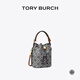 Tory Burch湯麗柏琦 T MONOGRAM 迷你提花斜挎水桶包TB 166415 Tory 海軍藍(lán) 405 OS