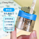 中華雙孔翻蓋卷筆刀素描削筆器 學(xué)生鉛筆彩鉛轉筆刀粗細雙孔大口徑多功能加粗削筆刀開(kāi)學(xué)文具 JB0006藍