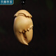 樂喵（LEMIAO）手里有鉗錢黃楊木雕文玩手把件男士螃蟹蟹鉗手把件盤玩掛件 手里有鉗(錢)80mm*40mm 80mm*40mm