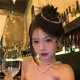 初享（CHUXIANG）小禮帽女頭飾名媛旗袍配飾民國新娘帽面紗晚宴禮服發(fā)飾復(fù)古網(wǎng)紗帽 黑色珍珠禮帽