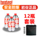 巖谷（Iwatani）卡式爐氣罐燃氣煤氣體便攜氣瓶250g卡磁爐噴搶瓦斯丁烷罐安全防爆 原裝120G*12+收納袋