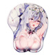 定制凸點(diǎn)禁欲系3d胸鼠標(biāo)墊G05原神鼠標(biāo)墊3D Mousepad軟舒適辦公墊 019