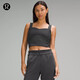 lululemon丨Ribbed Softstreme? 女士羅紋桃心領(lǐng)背心 LW1EVIS 黑色 S
