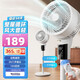小米有品生態(tài)鏈品牌即品空氣循環(huán)扇電風(fēng)扇家用落地扇靜音搖頭遙控語(yǔ)音 白色小艾語(yǔ)音控制+延長(cháng)線(xiàn)9D遙頭