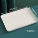 加厚托盤(pán)家用大號商用酒店幼兒園長(cháng)方形塑料拖盤(pán)茶盤(pán)茶杯接水盤(pán)子 米色030超特大號托盤(pán)