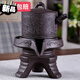 阡囤石磨茶具套裝自動(dòng)旋轉懶人功夫茶具泡茶整套紫砂喝茶神器家用 【紫砂竹韻】單個(gè)泡茶器