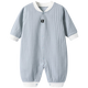 棉棉柔寶寶連體衣春秋季嬰兒衣服純棉a類哈衣男女?huà)胗變哼B身衣秋裝睡衣