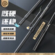 連球炮臺(tái)支架釣魚竿長(zhǎng)桿大物支架碳素釣箱炮臺(tái)架桿后掛釣椅漁具用品 2.4m 黑金