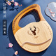 前谷萊雅琴小豎琴樂(lè )器簡(jiǎn)單易學(xué)便攜式小型里拉琴箜篌lyre琴 24弦·箱式·云杉原木色