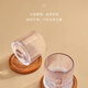 白大師解壓杯，玻璃杯，方片杯，茶杯，帶竹制底坐，一個(gè)的價(jià)。 1個(gè)杯子體驗裝