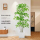 未歐南天竹仿真綠植盆栽高端輕奢室內(nèi)客廳裝飾擺件大型造景落地假花樹 180cm 4桿南天竹+白色花盆