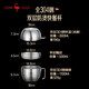 三四鋼（SSGP）雙層泡面碗飯盒便當食堂快餐杯帶蓋304不銹鋼碗單個(gè)學(xué)生宿舍用 雙層防燙泡面碗（帶隔層）1個(gè)