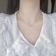 憶瑾項(xiàng)鏈女s999銀項(xiàng)鏈玉髓郁金香項(xiàng)鏈小眾鎖骨鏈春款送生日情人節(jié)禮物 【精美禮盒】銀色s999