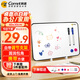 科密40X30cm桌面小白板 磁鐵吸附雙面白板寫字板小黑板支架式 家用辦公手寫板兒童畫板CM30402H