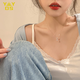 YYYDS 人魚淚925銀水滴項(xiàng)鏈女輕奢2025新款仙女風(fēng)520母親節(jié)禮物送女友 美人落淚-925銀項(xiàng)鏈