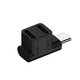 塵土 雙頭type-c接口全功能轉(zhuǎn)接頭 USB3.1公對(duì)公100w轉(zhuǎn)換器公轉(zhuǎn)母手機(jī)充電延長(zhǎng)PD轉(zhuǎn)接 2個(gè)type-c母轉(zhuǎn)type-c公 立式彎 【一個(gè)裝】