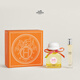 愛馬仕（HERMES）絲意系列絲巾香水女士禮盒(85+15)花香生日七夕情人節(jié)禮物送女友