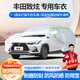 夢(mèng)多福豐田致炫車(chē)衣全車(chē)罩plus致炫X夏季專(zhuān)用加厚遮陽(yáng)防曬防雨隔熱車(chē)套 豐田致炫專(zhuān)用車(chē)衣 加厚牛津布汽車(chē)罩 耐拉扯 撕不爛