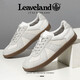 楓葉楓葉男鞋德訓鞋男秋冬透氣真皮軟底運動(dòng)板鞋潮流情侶小白休閑鞋子 白色【網(wǎng)面、情侶同款】 41