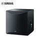 雅馬哈（YAMAHA） NS-SW100 家庭影院 音樂(lè ) 重低音音箱 低音炮 10英寸 黑色