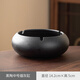 豪祥（HAOXIANG）陶瓷時(shí)尚煙灰缸大號(hào)創(chuàng)意個(gè)性家用復(fù)古中式客廳輕奢辦公室潮流簡(jiǎn)約 DY黑陶中號(hào)煙灰缸 無(wú)規(guī)格
