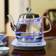 君萊克（youlike）玻璃燒水壺泡茶專用功夫茶煮茶壺家用保溫加熱開水壺恒溫電熱水壺電熱燒水壺電熱壺 1L 白色