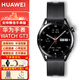 華為（HUAWEI）華為手表gt3血氧體溫檢測(cè)智能兩周續(xù)航藍(lán)牙通話心率監(jiān)測(cè)游泳防水男女電話手表 華為手表GT3(含黑色氟橡膠表帶+隨機(jī)備用表帶)