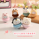 園洲綠萌寵不倒翁桌面擺件卡通手辦可愛(ài)治愈裝飾品生日禮物送女生 【六件套】主圖款萌寵大家族