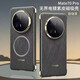 庫珀森 適用華為mate70pro+磁吸手機殼無(wú)邊框mate70保護套電鍍素皮70pro個(gè)性簡(jiǎn)約高端外殼商務(wù)男新款 【銀錦黑】真皮手感丨內置強磁 華為Mate 70Pro/Pro+【通用】