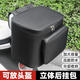 一巡后置電瓶電動自行車掛物防水掛包頭盔手機收納掛袋尾包騎行置物兜 后置靠背掛包【黑色】大容量