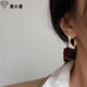 寵小居莫比烏斯耳環(huán)女滴釉耳釘2025年新款氣質(zhì)耳墜輕奢生日禮物送女友 流沙耳釘