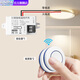 國際電工免布線(xiàn)床頭無(wú)線(xiàn)遙控開(kāi)關(guān)220V電燈智能開(kāi)關(guān)家用臥室電源迷你隨意貼 圓形隨意貼X2+接收器X1