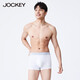 JOCKEY抗菌冰絲網(wǎng)眼男士?jī)?nèi)褲夏季速干運(yùn)動(dòng)內(nèi)褲男透氣四角平角內(nèi)褲 白色+灰色+黑色 XL