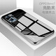 筑鼎 oppo reno7手機(jī)殼鏡頭全包reno7pro玻璃鏡面直邊超薄防摔直邊軟硅膠網(wǎng)紅潮牌男女款 reno7【亮酷黑】鏡頭全包