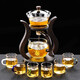 不拙玻璃自動(dòng)茶具套裝懶人自動(dòng)泡茶器功夫茶具茶盤(pán)整套磁吸茶具家用 2邀月自動(dòng)+6色專(zhuān)屬杯