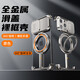 派凡【鏡頭滑蓋殼】適用蘋果iPhone16promax手機殼iPhone15金屬無邊框鏤空旋轉(zhuǎn)磁吸支架防摔保護套新款 原色【一鍵裝卸/鏡頭滑蓋/磁吸支架/氣囊防摔】 iPhone 16 Pro Max